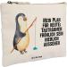 Mr. & Mrs. Panda Size M Penguin Angler Makeup Bag - Perfect Gift for Cosmetics Lovers | XXL Cosmetic Bag with Motivation Design - Buy Online on GoSupps.com