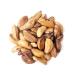 Organic Dry Roasted Brazil Nuts with Himalayan Salt 1lb - Vegan & Kosher Friendly, High Protein & Selenium, Keto-Friendly Snack - No Oil Added, Oven Roasted, Whole Nuts - Bulk Pack of 1 - Buy Online on GoSupps.com