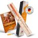 Alpine breath sauna hourglass 15 minutes made of 100% natural wood - noble sauna hair with ultra fine sand - robust sauna watch with safety glass - 360 rotatable sauna watch wood - including sauna book + assembly accessories