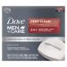 Dove Men + Care Hand & Body + Face + Exfoliation Bar Soap with purifying grains for healthy-looking and strong skin Deep Clean soap bar with moisturizing cream 106 g Pack of 12 1.27 kg (Pack of 1)