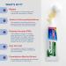 Waterproof Denture Adhesive with Aloe Vera & Myrrh | Extra Strong Hold - Pack of 4 | 1.4 oz | Zinc Free - Buy Online on GoSupps.com