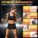Adjustable PVC Jump Rope for Speed Skipping | 3m Lightweight Fitness Rope for Adults & Kids | Includes Training Poster & Non-Slip Grip - Buy Online on GoSupps.com