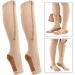 Keenso Compression Stockings for Men & Women | Zippered Midi Socks | Open Toe Firm Support for Varicose Veins - Buy Online on GoSupps.com