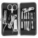 LaRoc 12pc Manicure & Pedicure Set - Nail Clippers Cuticle Remover - Luxurious Face Foot Hand Nail Care Kit - Pedicure Sets for Feet Mens Grooming Kits & Manicure Set for Women