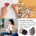 J.CARP 4Pcs Copper Sewing Thimble Finger Protector Set | Adjustable Finger Shield Ring for Sewing Quilting Craft - DIY Sewing Tools (S/M Sizes) - Style 1 - Buy Online on GoSupps.com