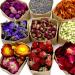 Organic Dried Flowers 9-Pack for Candle & Soap Making, Tea, Baking, DIY Beauty - Lavender, Roseleaf, Red Rose, Jasmine - Gluten-Free, Non-GMO, Caffeine-Free - 0.35oz per Bag (Bwa0038) - Buy Online on GoSupps.com