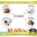 Pet Faves Plant Based Dog Wipes - 100 Count | Deodorizing, Hypoallergenic, Aloe & Vitamin-E | Unscented & Alcohol Free Grooming Wipes for Paws and Butt - Buy Online on GoSupps.com