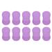 Face Scrubber Brush - Finger Handle Face Silicone Scrubber Small Brush - Soft Bristles Ergonomic Grip Everyday Face Scrubber for Dormitory Bathroom Purple