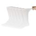 6 Pairs of Women  s Neuropathy Diabetic Extra Stretchy Cotton Crew Socks (Shoe Size 6-12 White)