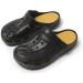 INMINPIN Orthopedic Garden Clogs Arch Support Sandals - Plantar Fasciitis Insoles - Women 9.5-10.5/Men 7.5-8.5 - Classic Black - Buy Online on GoSupps.com