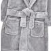 Bamu Baby Town Bathrobe - Soft Plush Fleece Unisex Hooded Robe for Boys & Girls (6-24 Months 2-6 Years) - Elephant Gray - Buy Online on GoSupps.com