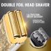 RESUXI Hair Clippers & Electric Razor Set - Cordless Trimmers Grooming Kit with LCD Display, Waterproof Design, 2 Foil Heads, 2 Speeds - Gold - Buy Online on GoSupps.com