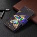 Miagon 9 Card Slots Leather Case for Huawei Y5 2019 - Colorful Zipper Flip Wallet PU Leather Protective Cover with Diamond Butterfly Design - Buy Online on GoSupps.com