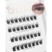 Onlyall Lash Clusters DIY Eyelash Extensions 32 Cluster Lashes Individual Lashes Natural Look Strip Lashes Extension False Lashes CSJ-139 CSJ-139(10MM)
