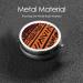 Buy African Mud Cloth Tribal Metal Pill Box - Portable 3-Compartment Round Design for Small Pills | Perfect for Travel - Buy Online on GoSupps.com