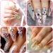 WLLHYF Rhinestone Picker Dotting Pen 7 Pcs Acrylic Crystal Rhinestones Applicator Wax Head Tip Pencil Picker Dotting Pen DIY Nail Art Decoration Tool for Nails - Buy Online on GoSupps.com