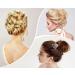 French Style U Shaped Hair Pins - 6 Pieces | Cellulose Acetate Tortoise Shell Hair Fork Sticks for Long Hair | Leopard Updo Chignon Pin Hair Accessories for Women Girls - Colorful Patterns - Buy Online on GoSupps.com