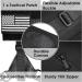 G4Free Archery Back Arrow Quiver with Molle System - Black Canvas Shoulder Hanged Target Holder for Shooting Practice with Tactical Patch - Buy Online on GoSupps.com