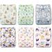 Littles and Bloomz Baby Reusable Cloth Diaper Nappy Set | Standard Popper | 6 Pack FLP2-0603 - Buy Online on GoSupps.com