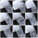 Nail Foil Transfer Stickers - 20 Rolls Lace & Floral Designs in Black and White - DIY Nail Art Decorations for Women - Buy Online on GoSupps.com