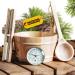 Puffin Health Sauna Accessories Set |Sauna thermometer hygrometer hourglass infusion bucket & sauna plain |The perfect sauna accessories for home