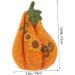 OUNONA 2pcs Resin Pumpkin Model Halloween Party Decor Office Decore Artificial Pumpkin Decoration Resin Pumpkin Ornament Home Decor Resin Crafts Small Pumpkins Fake Pumpkins - Buy Online on GoSupps.com