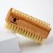Double-sided hand and nail brush made of FSC beech wood with- for deep cleaning manicure pedicure- environmentally friendly ergonomic- made in Germany by Quoala (Sisalborste/Vegan)