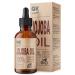 JOJOBA oil 100% pure organic vegan - 100 ml - for body face hair nails beard - anti-wrinkle and anti-acne - ORGANIC - cold pressed
