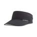 MISSION Cooling Stretchy Visor - Unisex Visor Hat for Men and Women, No Slip Band, UPF 50 Sun Protection Visor Black