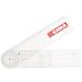 Gima - Orthopaedic goniometer made of plastic size 205 x 45 mm 205 X 45 mm Plastic