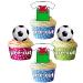PRE-CUT Wales Football Edible Cupcake Toppers Cake Decorations World Cup 2022 Party