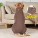 Heywean Dog Sweatshirt | Stretch Fleece Vest for Small & Medium Dogs | Warm Winter Sweater for Indoor & Outdoor | Brown (S) - Buy Online on GoSupps.com