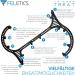 Feletics Trigger Point Massage Device - Complete Self-Treatment Kit with 30-Page Guide & Videos for Back Neck Shoulder Relief - Buy Online on GoSupps.com