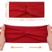FEQO 12 Pieces Headbands for Women Elastic Wide Headbands Non Slip Twisted Head Wrap Yoga Workout Running Sport Sweat Hair Bands Colourful Hair Accessories for Girls Women Iridescence - Buy Online on GoSupps.com