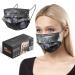 HARD 50 pieces Disposable Face Masks | Made in Germany | Type IIR & CE certified | Breathable Triple Layer - Filtration 99 78% | Elastic Earloops | Mouth Cover - Adults - Roses 50 Piece standard size (17 5 cm x 9 5 cm) Roses
