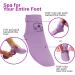 Cold Therapy Socks for Women - Purple Medium 7-11 - Pain Relief for Plantar Fasciitis, Neuropathy, Chemotherapy Recovery & Arthritis - Buy Online on GoSupps.com