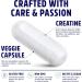 Creatine Monohydrate Capsules 5G | 60 Servings | Vegan | 4 Caps per Serving | Micronized Creatine Pills 5000mg | 240 Capsules | Creatine Pills For Men & Women | 2 Months Supply | Made Without Fillers - Buy Online on GoSupps.com