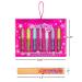 Expressions Kids 7 Piece Lip Gloss Wand Set - Glittery Fruity Flavors - Non-Toxic & Kid Friendly - Perfect Party Gift for Teen Girls, Ladies & Women - Ages 5+ - Best Friend - 7 Count (Pack of 1) - Buy Online on GoSupps.com