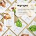 YADAH Daily Green Facial Sheet Mask - Vegan Natto Collagen Eco-Friendly 5-Pack for Enhanced Skin Elasticity - Buy Online on GoSupps.com