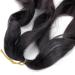 LMZIM 22 French Curl Bouncy Braiding Hair 9 Pack | Pre-Stretched Synthetic Extensions | Wavy Ends | 1b/33/30 - Buy Online on GoSupps.com