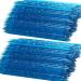 200 Pieces Nail Stick Cuticle Pusher, Nail Care Sticks, Cuticle Manicure and Pedicure Stick for Fingernail, Cleaning Cuticle Stick (Dark Blue) 200PCS Dark Blue