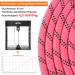 XBen 10m Dog Leash - Thick Training Line with Padded Handle & Lockable Carabiner for Small to Medium Dogs - Pink - Buy Online on GoSupps.com