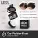 LEJOU Hair Powder Dark Brown for Men & Women - Instant Conceal for Hair Beard & Roots - 4g Makeup Powder - Buy Online on GoSupps.com