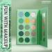 OKENTEN 15 Color Green Eyeshadow Palette - Vegan & Long Lasting Halloween Makeup - Buy Online on GoSupps.com