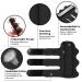 Trigger Finger Splint - Adjustable Finger Brace for Straightening & Supporting Index Middle Ring Finger - 4 Pack One Size - Black - Buy Online on GoSupps.com