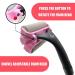 EASACE Long Handle Lotion Applicator for Back & Body - 21.5 inch Adjustable Roller with 2 Replacement Heads (Pink) - Ideal for Back Self-Application - Buy Online on GoSupps.com