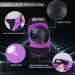 Haomaomao Adult/Child Protective Gear Set for Skateboarding, Cycling, and Roller Skating - Purple/Black (Medium) - Buy Online on GoSupps.com