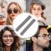 Joberio Glasses Ear Pillow & Knitting Corn Cushions | Elastic Non-Slip Glasses Arm Pads & Comfort Cushions - Soft Accessories in Gray - Buy Online on GoSupps.com