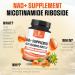 NAD+ Supplement with Nicotinamide Riboside Per Serving w/Resveratrol Quercetin Turmeric Rhodiola Rosea and More - 60 Capsules 60 Count (Pack of 1) - Buy Online on GoSupps.com