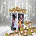 Presley King of Rock n Roll Personalised Music Icon Mug with Choice of Sweets Gift - Buy Online on GoSupps.com